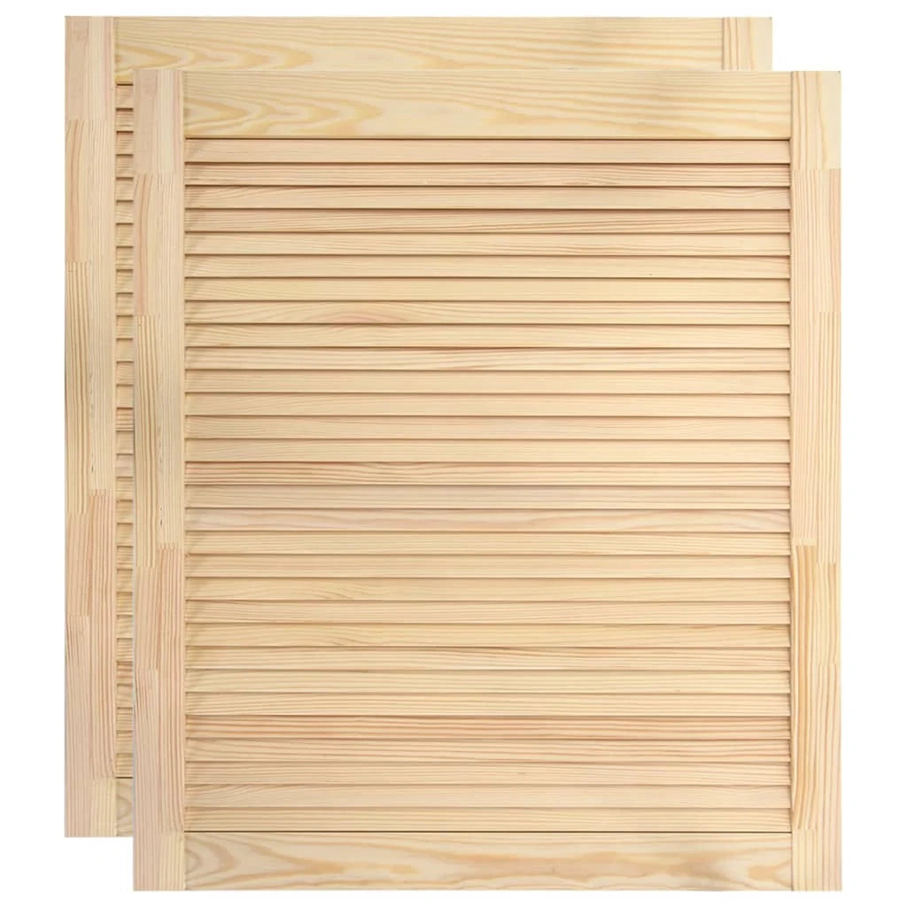 Porte a persiana in 2 pezzi legno di pino massiccio 61,5 x 49,4 cm 02_0003894