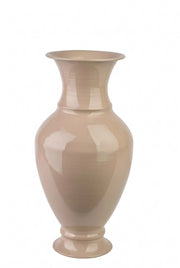 Vaso metallo Mondex Roger 17x21,5x41 cm beige 1 pz
