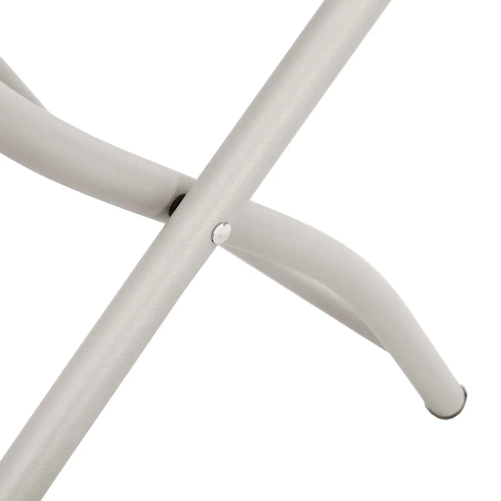 Sedia Pieghevole da Giardino 2 pz | Sedie da Esterno Beige 42 x 52 x 82cm