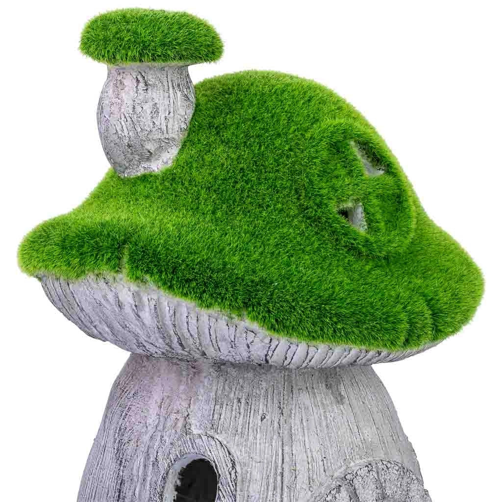 Decorazione a forma di fungo in metallo 47,5x22x5x31h cm