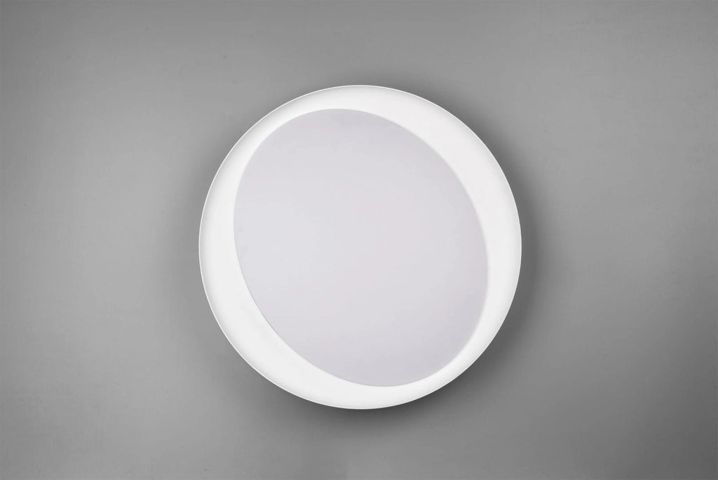 Plafoniera LED soffitto 24W CCT 2700-6000K grigia Zeta RL