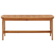 Tavolino da salotto | Tavolino da caff¨¨ | Tavolino da Soggiorno 102x50x43 cm in Legno Massello di Acacia