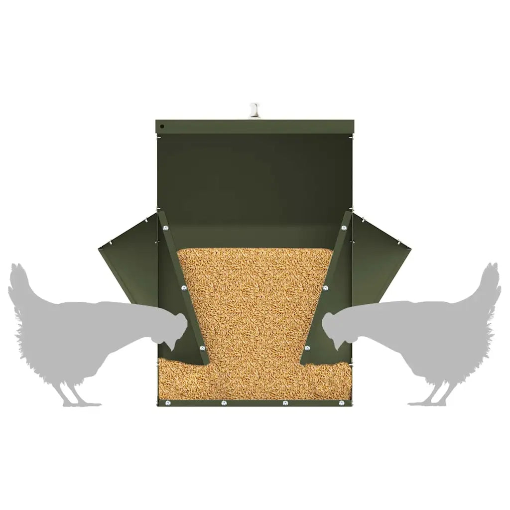 Feeder per pollo Verde oliva 40,5 x 45 x 41 cm CFW9099709