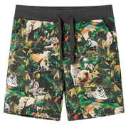 Pantaloncini per Bambini con Coulisse Petrolio Antico 116cod mxl 134577