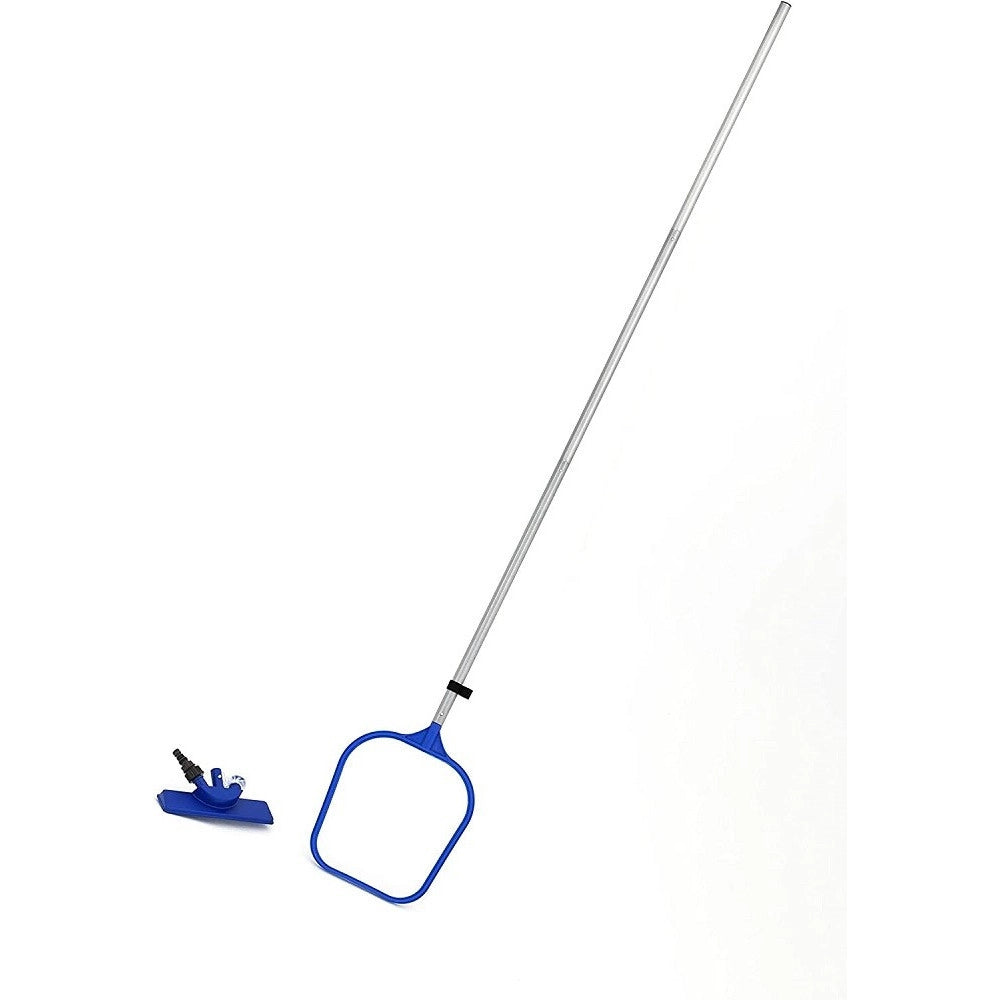 Trade Shop - Kit Pulizia Standard 203cm Per Manutenzione Piscine Fino A Diametro 366 Cm 58013 -