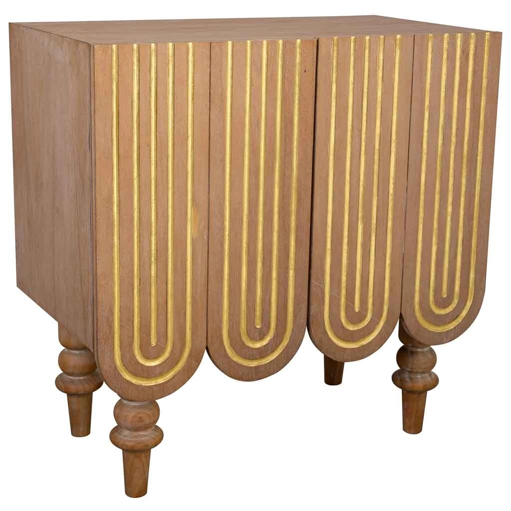 Credenza in legno marrone 80x42x81h cm