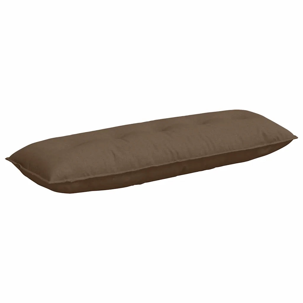 Cuscino per Schiena Marrone 140 x 19 x 50 cm Tessuto