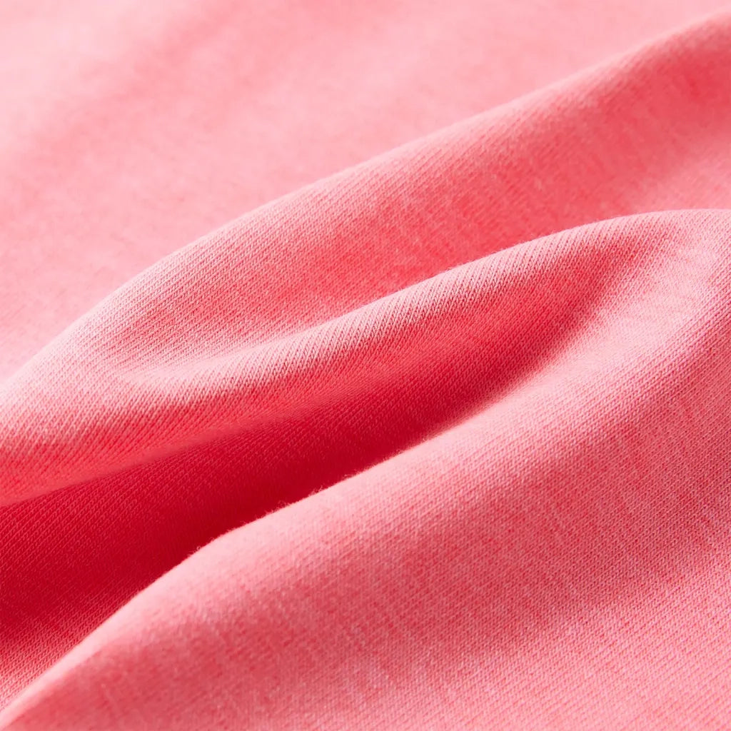 Maglietta da Bambina Rosa Neon 116 10456