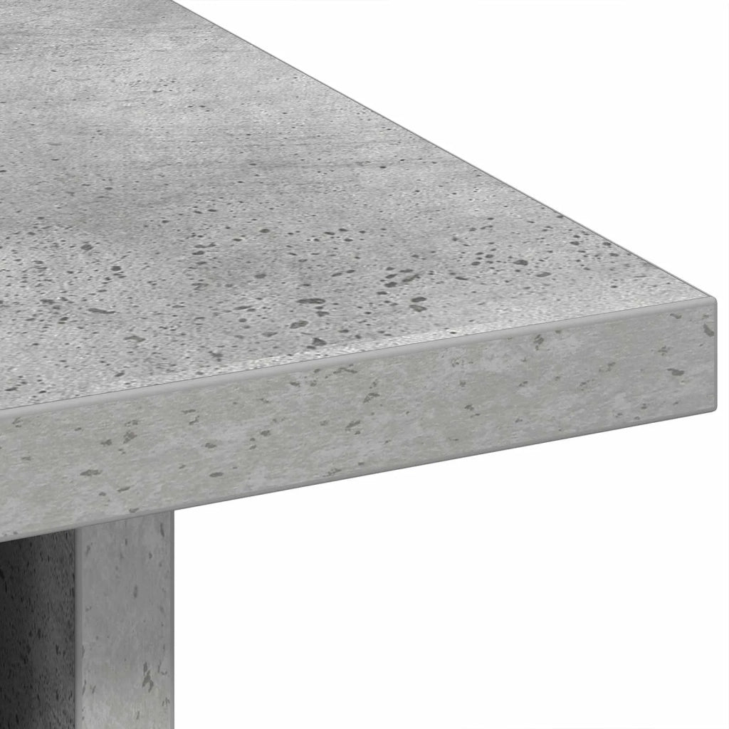 Comodino | Armadio da Notte | Mobiletto da notte Grigio cemento 41 x 40 x 45 cm Legno multistrato