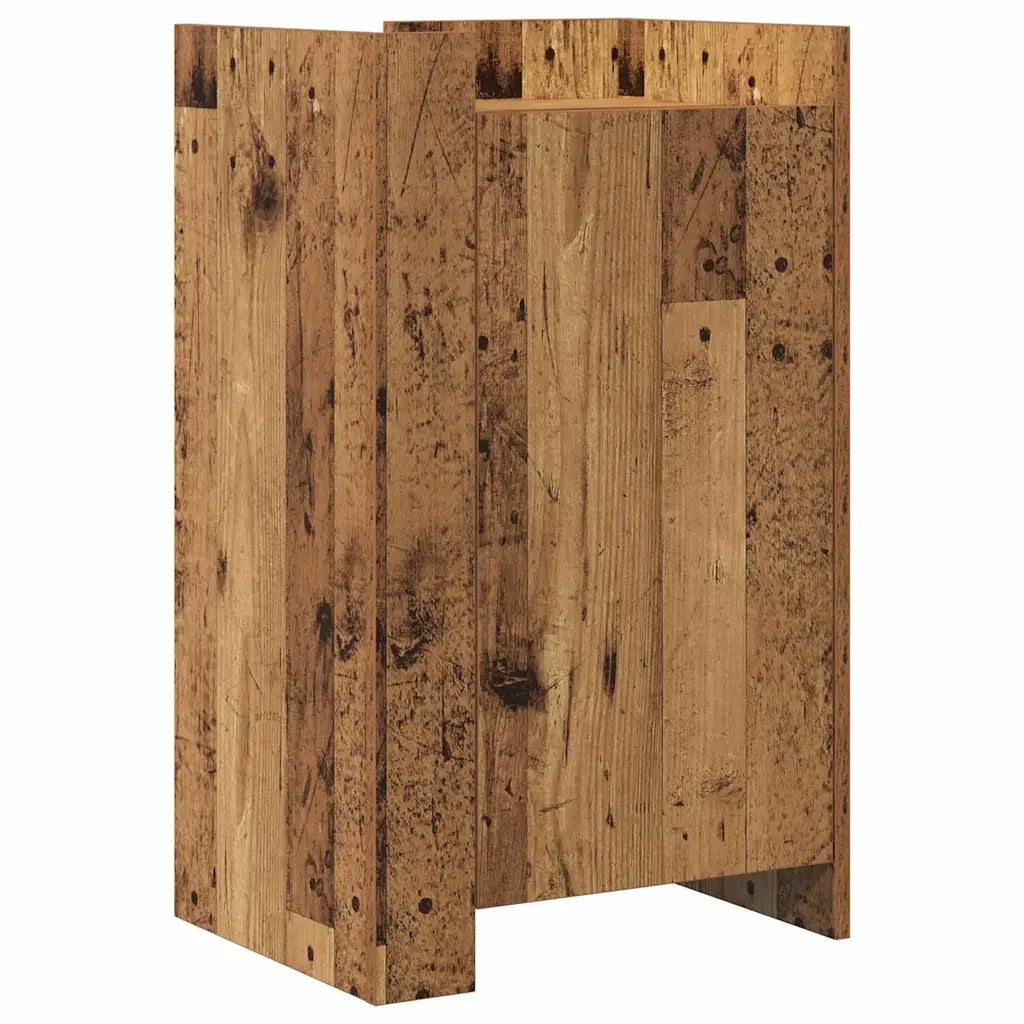 Credenza-Buffet-Armadio da cucina Legno vecchio 45 x 35 x 75 cm