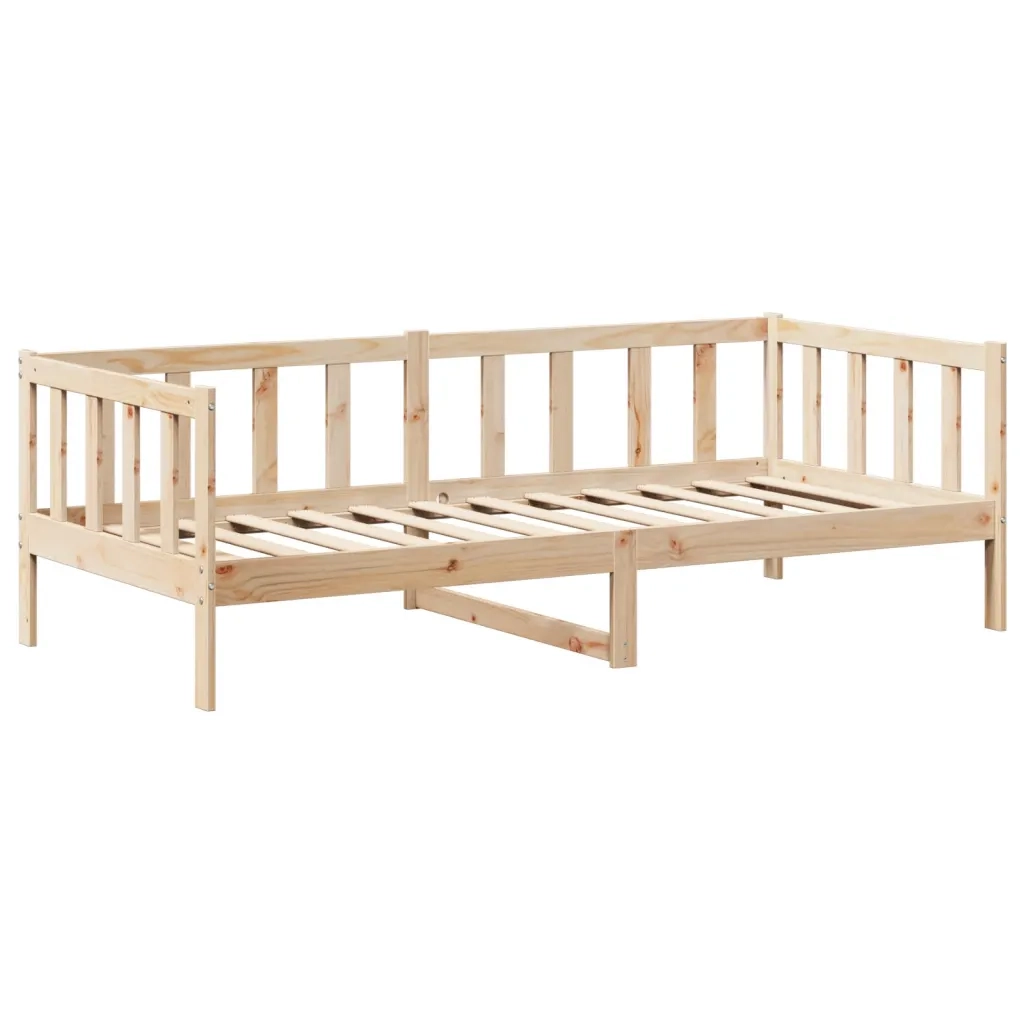 Letto singolo | Letto per adulti | Dormeuse con Tetto 80x200 cm in Legno Massello di Pino