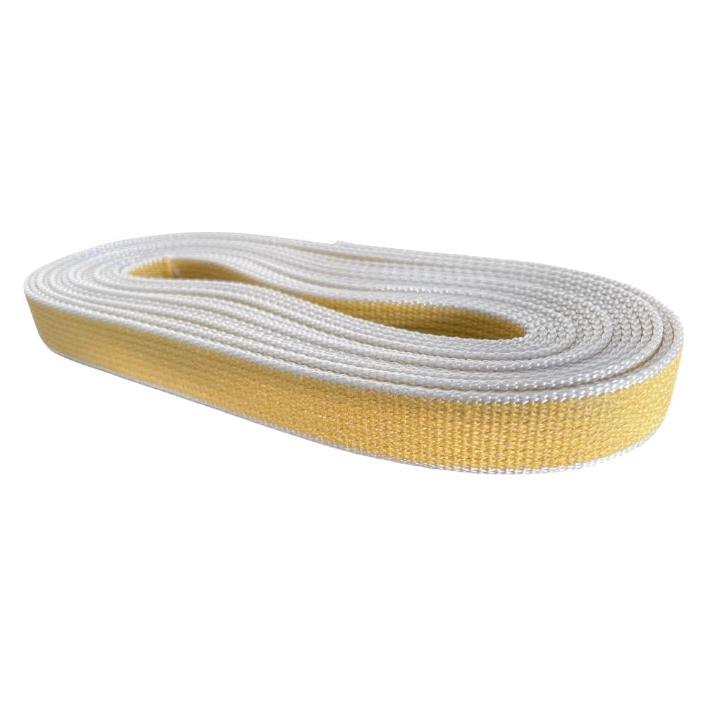 Cintino in cotone 22 mm per Tapparella Colore Giallo da 5,5 metri per finestre