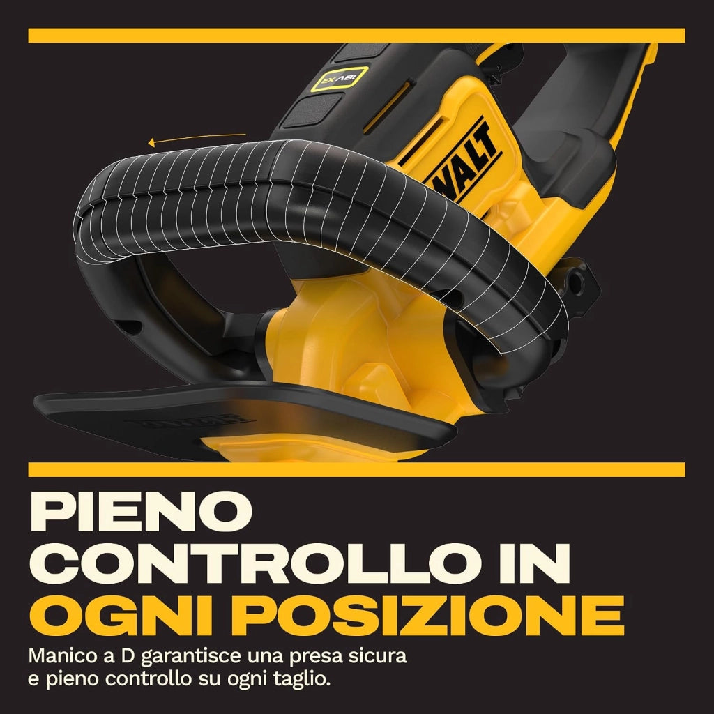 DEWALT 18V XR 55cm 25mm tagliasiepi - solo utensile, DCMHT564N-XJ