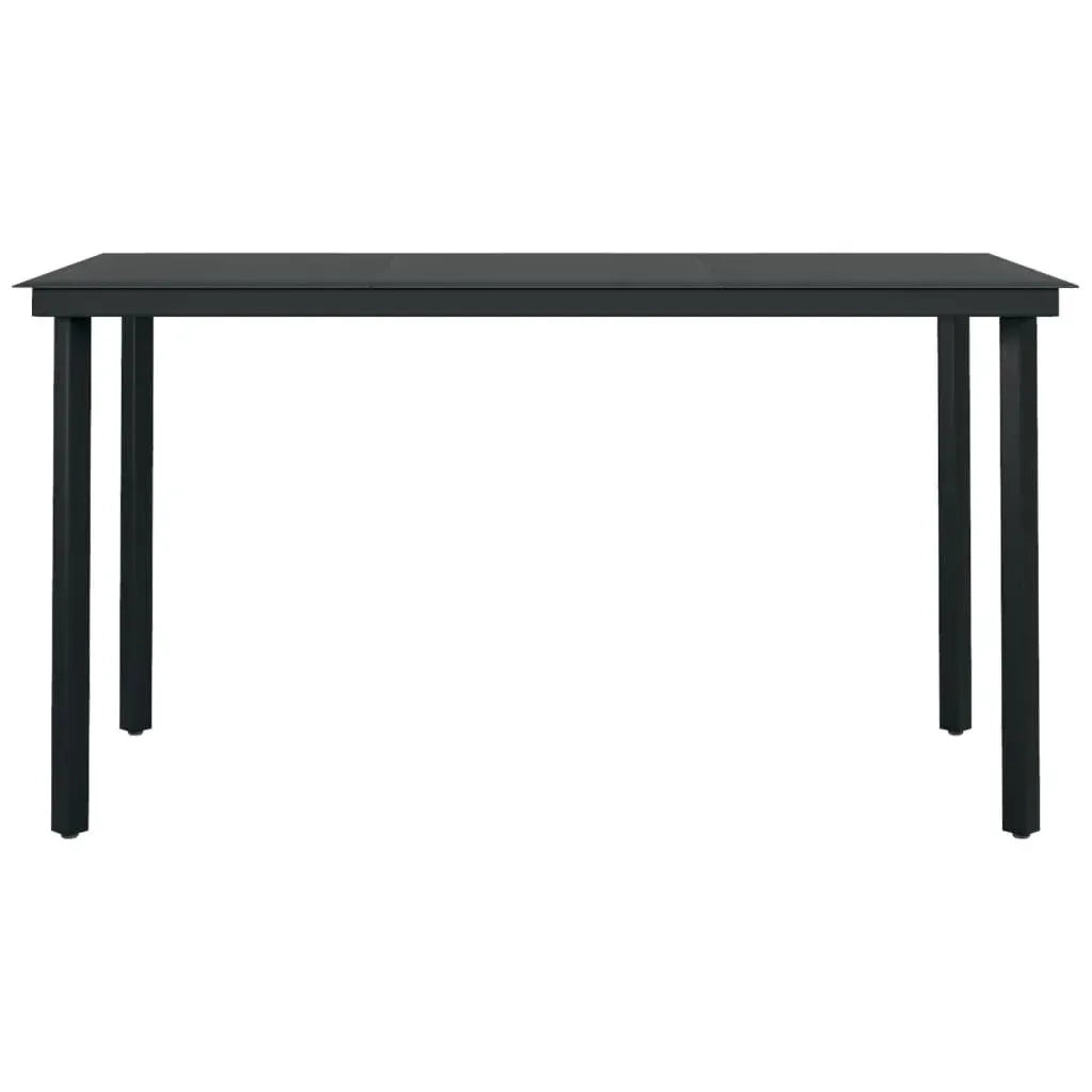 Set da Pranzo da Giardino 7 pz con Cuscini Grigio 3099497
