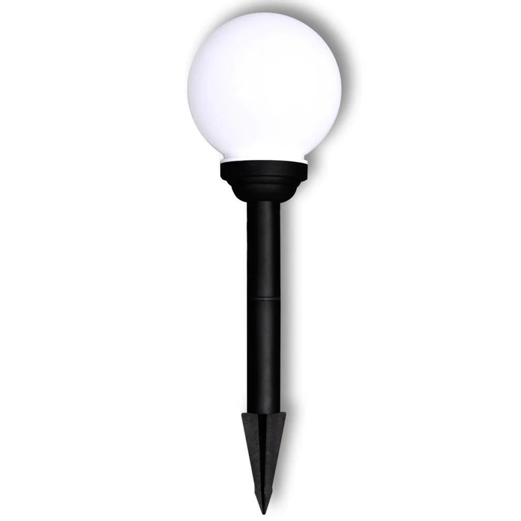 Sfera solare da esterno 15 cm 4 pezzi lampada decorativa 2402039