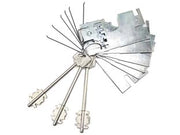 GORGES AMBIDESTRE CHIAVE LUNGA MM.116 23-2000-21PL- - per serr. 2000-2101-2105-2200-2201-2205-2300 - 1 pezzi CR