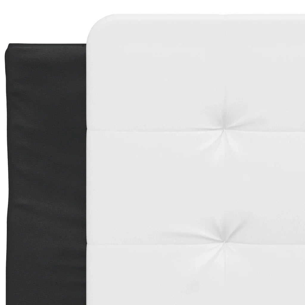 Cuscino Testiera Zadar Nero e Bianco 90 cm in Similpelle CFW8684710