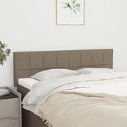 Testiera Tortora 144x5x78/88 cm in Tessuto 346050