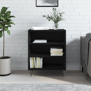 Credenza Nera 57x35x70 cm in Legno Multistratocod mxl 79084