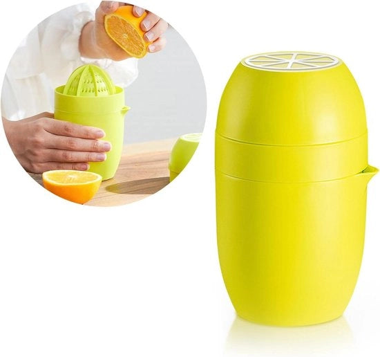 Manicotto per frutta con contenitore per succhi - Manicotto per arance, pompelmi, fragole e limoni - Richiede contenuto HTML manico per arance automatico