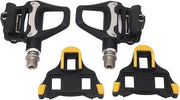 Pedale Professionali Auto Bloccanti - Regolabili Tensione - Leggeri - Cromo Molybdeno - Trasmissione di Potenza Efficiente - Prestazioni Stabilmente - Pedali per Bicicletta