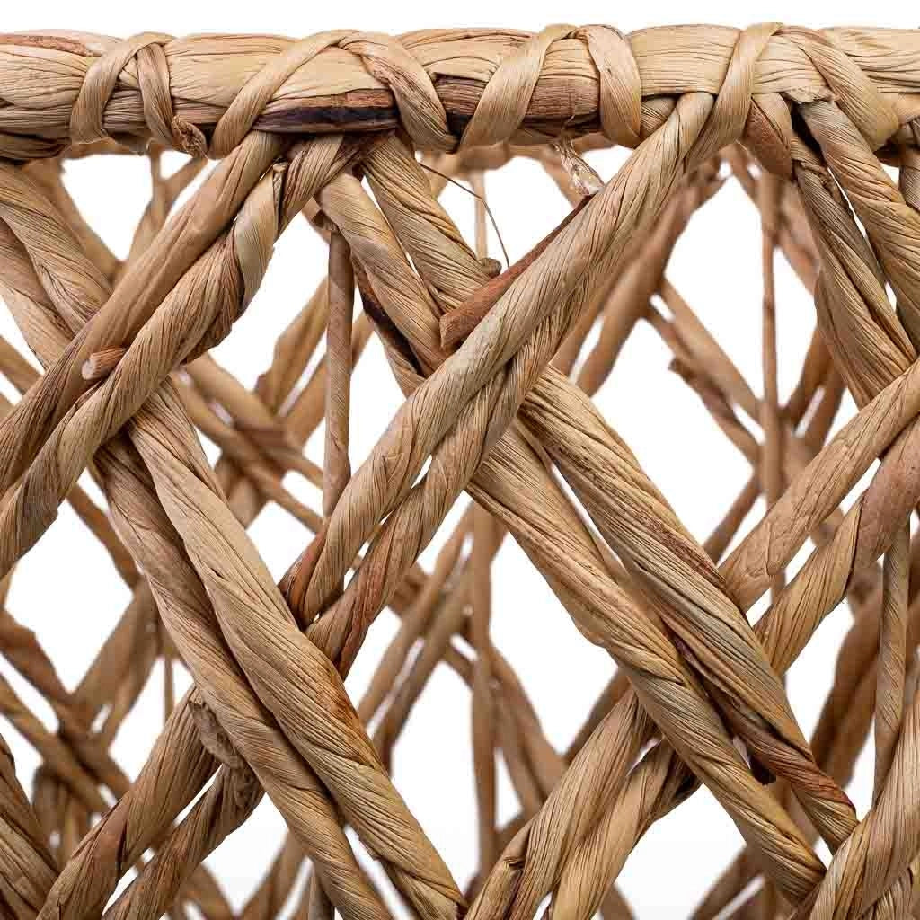 Cesto in fibra naturale marrone D40x33/23