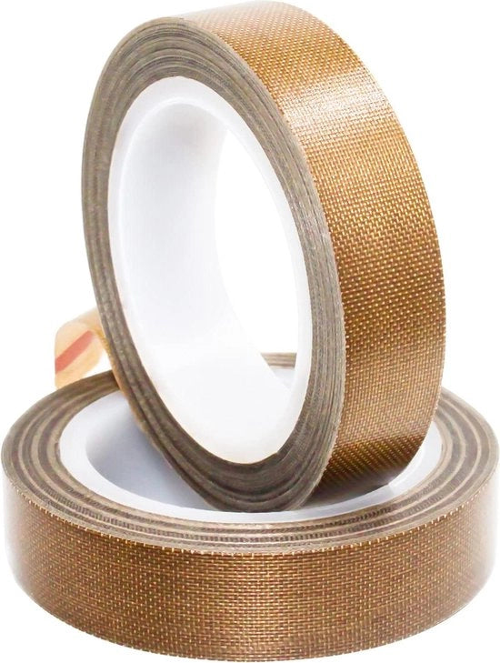 Tappetino Teflon resistente al calore per stampante 3D macchina a vuoto 13 mm x 10 m 2 pezzi