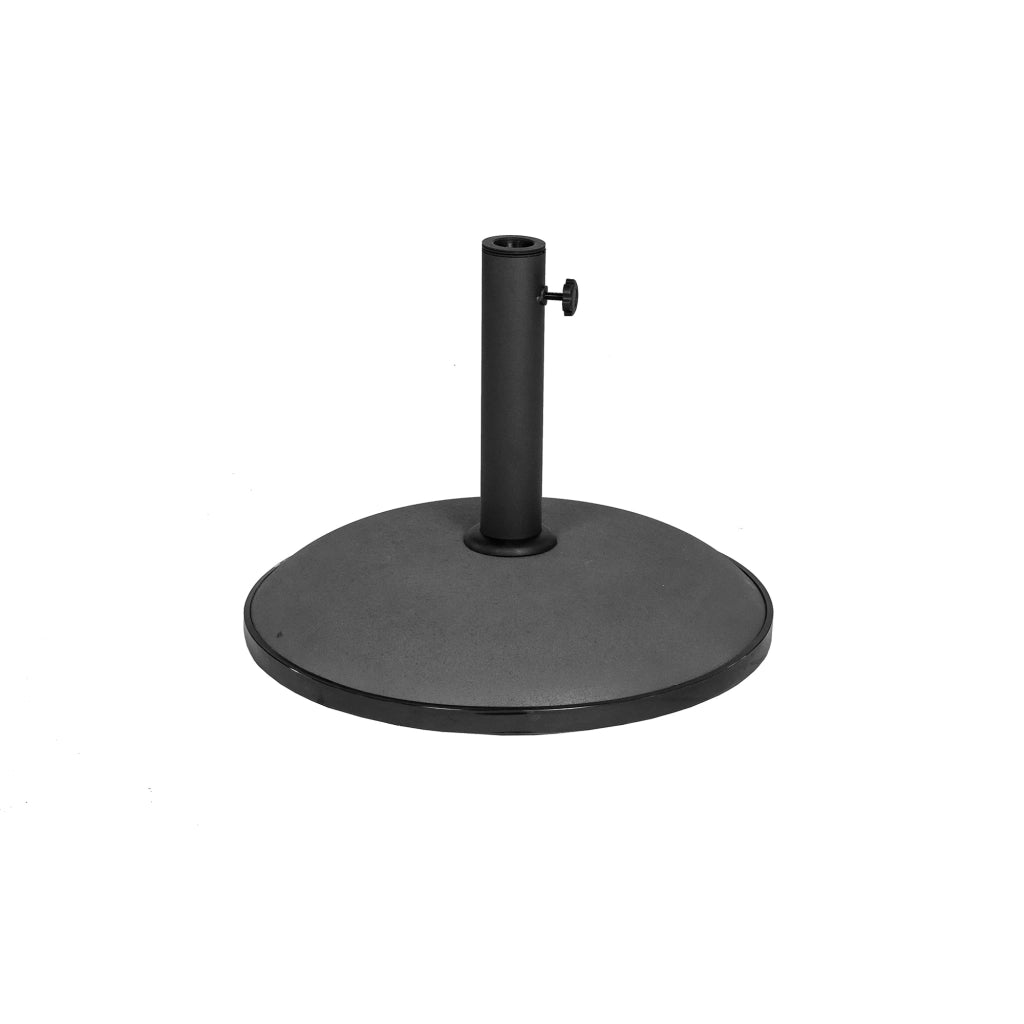 Base per ombrellone Fixo, base zavorra (Ø45 cm), in cemento 15 kg, colore grigio