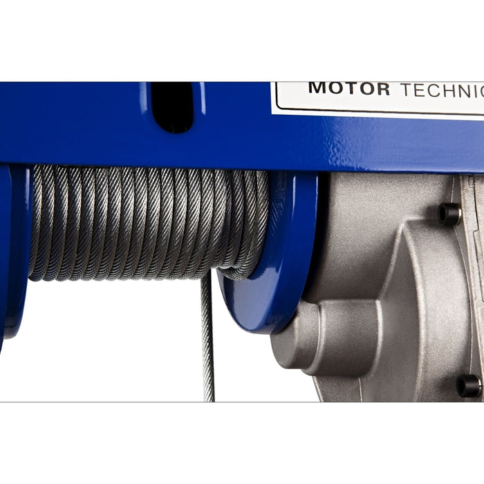 Verricello elettrico professionale con telecomando 1.600 W 500/1.000 kg attrezzi officina garage 3414045