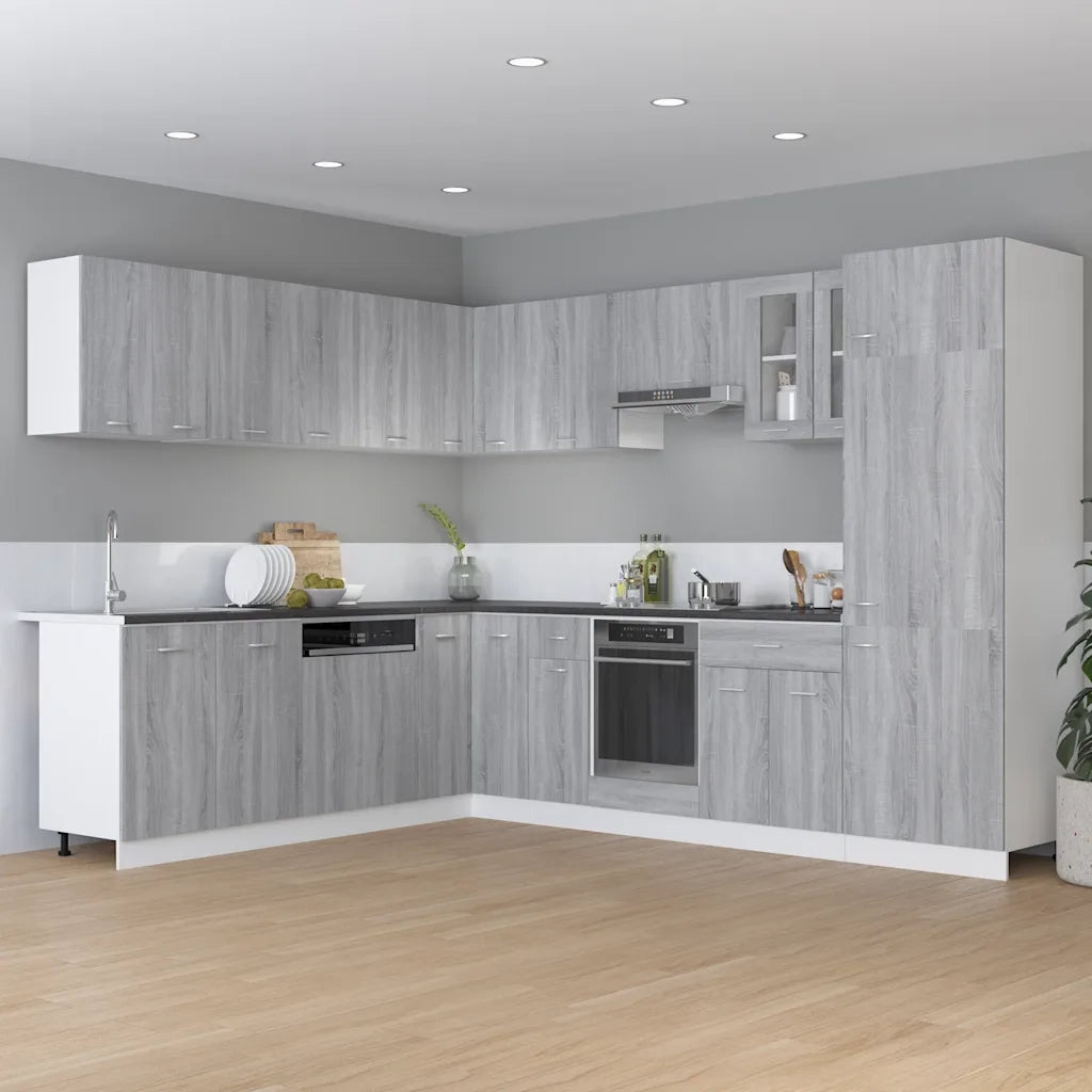 Armadio pensile | Mobile Pensile Angolo ¡°Lyon¡± Grigio Sonoma 57x57x60