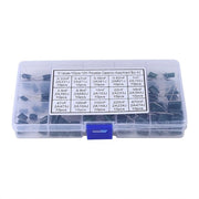 Set di condensatori 100 V 150 pezzi - film 0,33 NF-470nF - assortimento ordinato - condensatori a poliestere - componenti elettronici