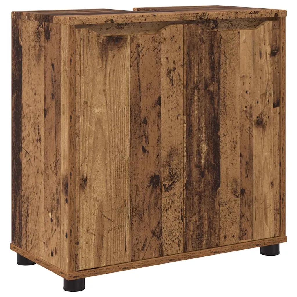 Mobile per lavabo da bagno-Armadietto da bagno Legno vecchio 60 x 30 x 60 cm