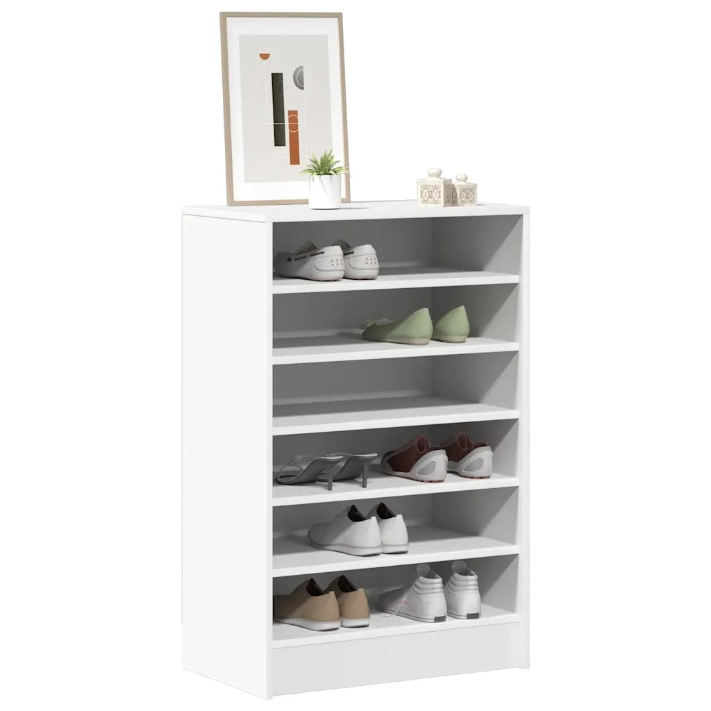 Scarpiera Bianca 60x35x92 cm in Truciolato cod mxl 47151