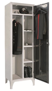 Armadietto spogliatoio in lamiera verniciata per Carabinieri cm. 60x50x195h