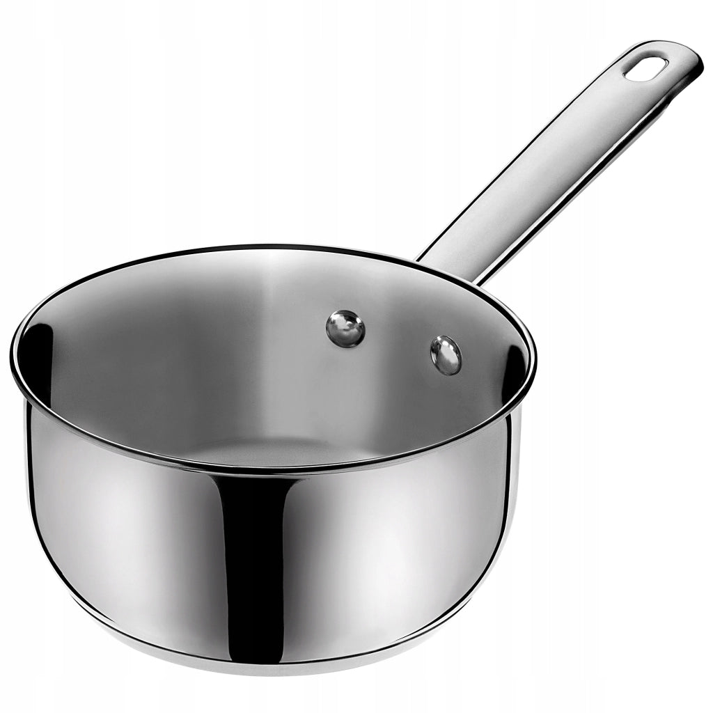 Pentola in acciaio inox KADAX da 1,5 L per piani cottura a induzione e gas, diametro 16 cm.