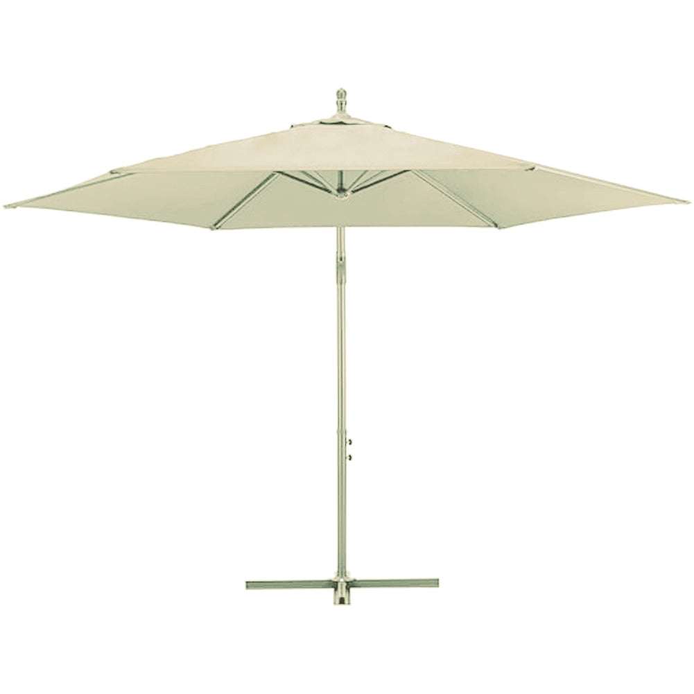 Ombrellone Giardino Decentrato 3x3 Mt Full Sabbia Palo Metallo Gazebo Piscina