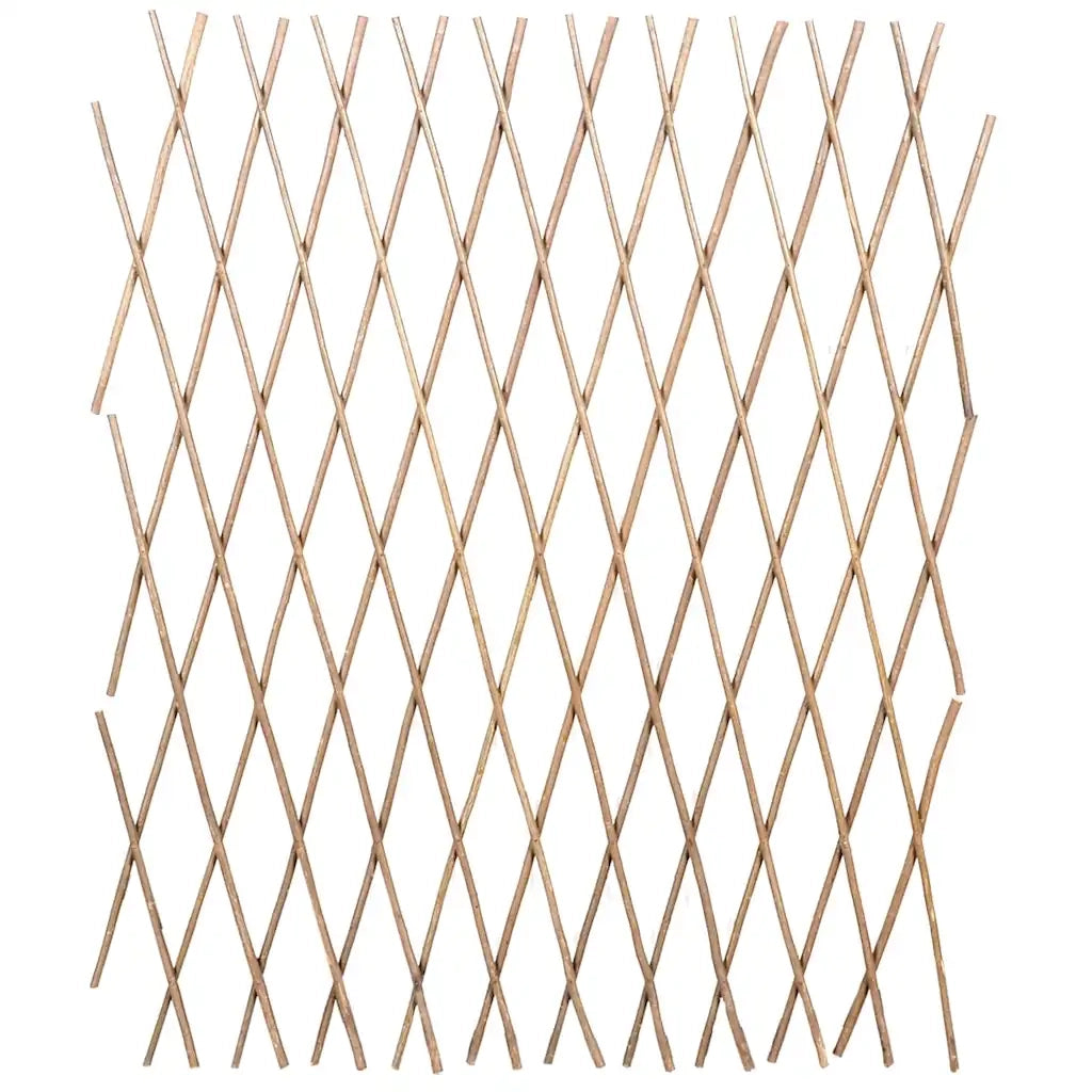 Recinzione da Giardino | Recinzione a Traliccio in Salice 5 pz 180x90 cm