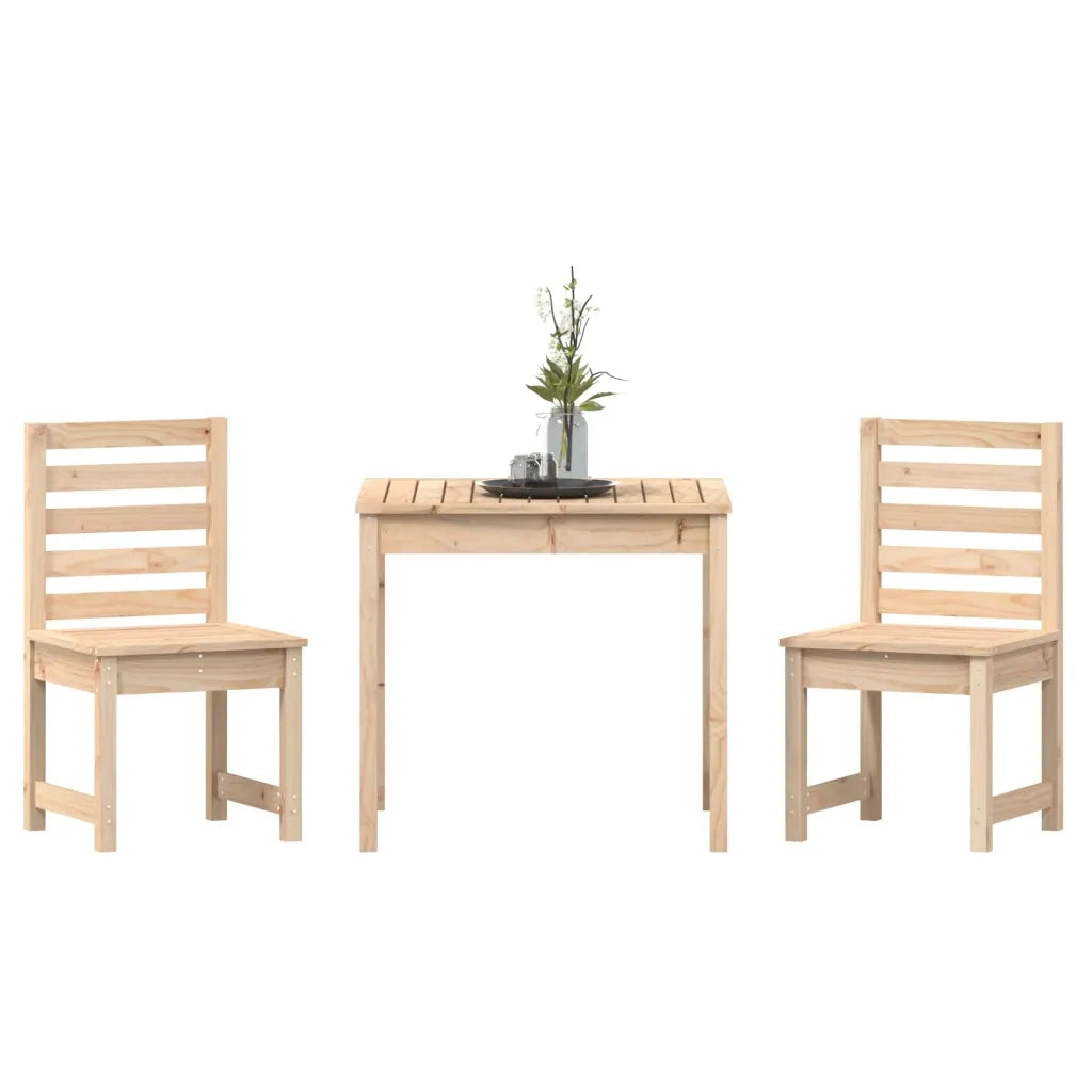 Set Bistrot da Giardino 3 pz in Legno Massello di Pino 3154671