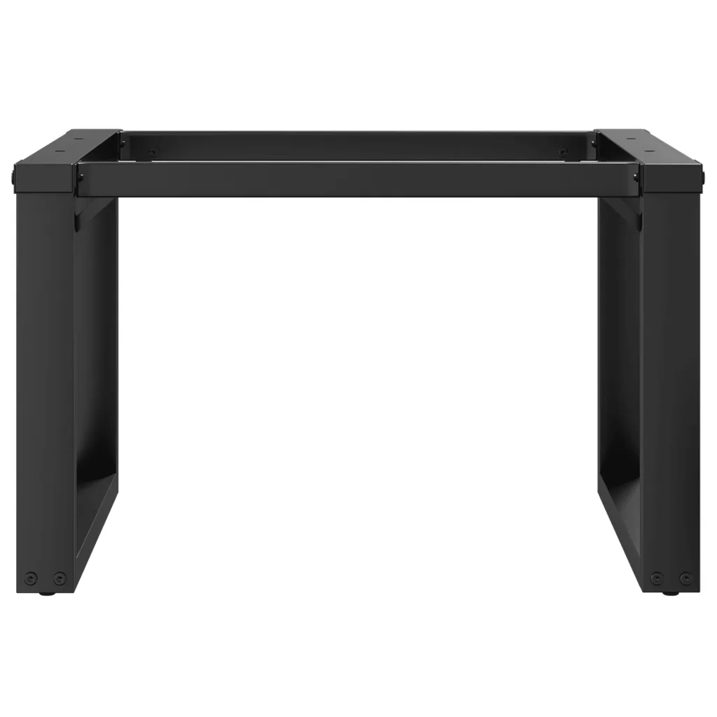 Telaio Gambe a O per Tavolino da Salotto 60x50x38 cm in Acciaio 357871