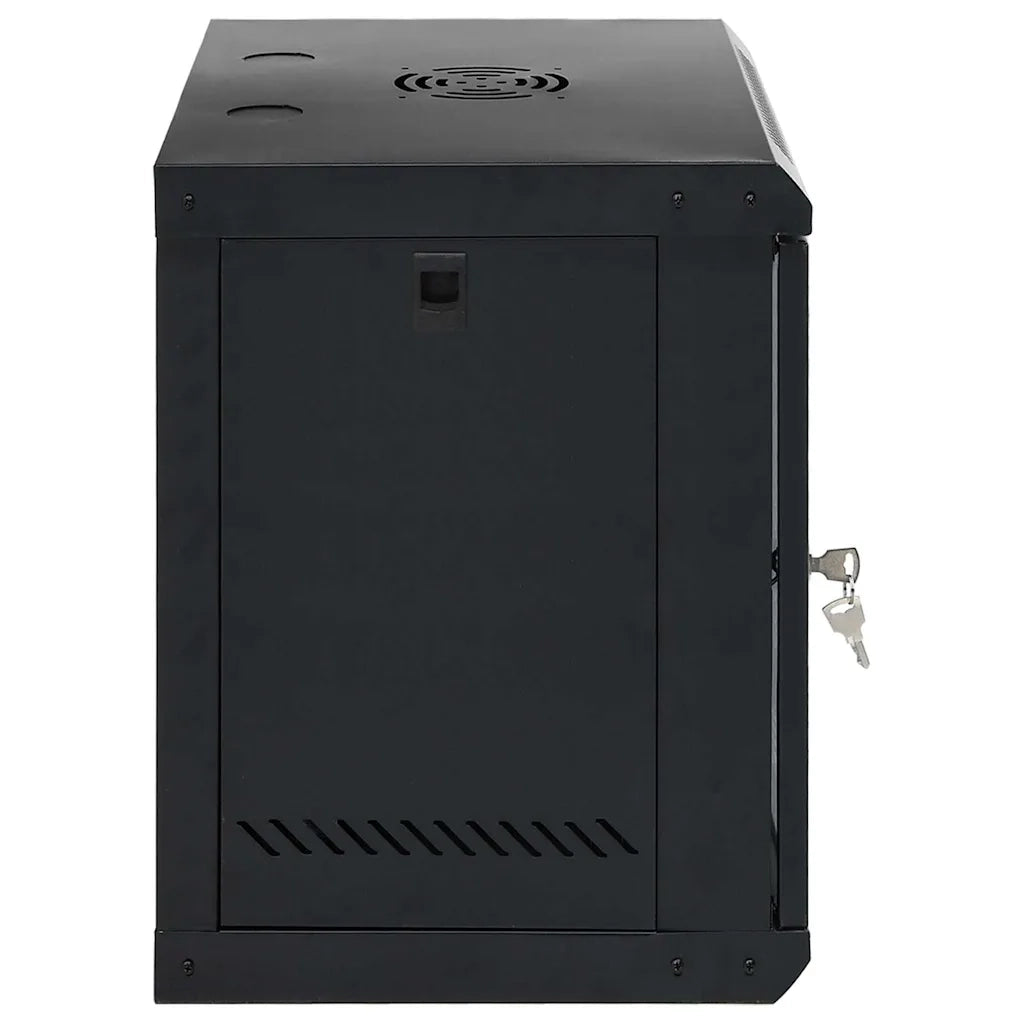 vidaXL Armadietto di rete Nero 53 x 45 x 60 cm Acciaio