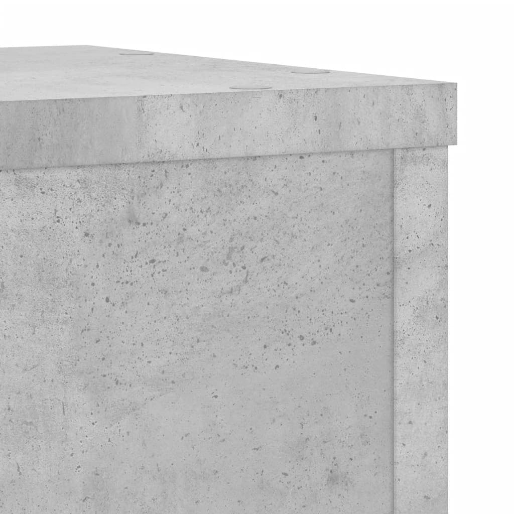 Portavasi mobili per fiori set da 2 legno ingegnerizzato grigio 02_0045329