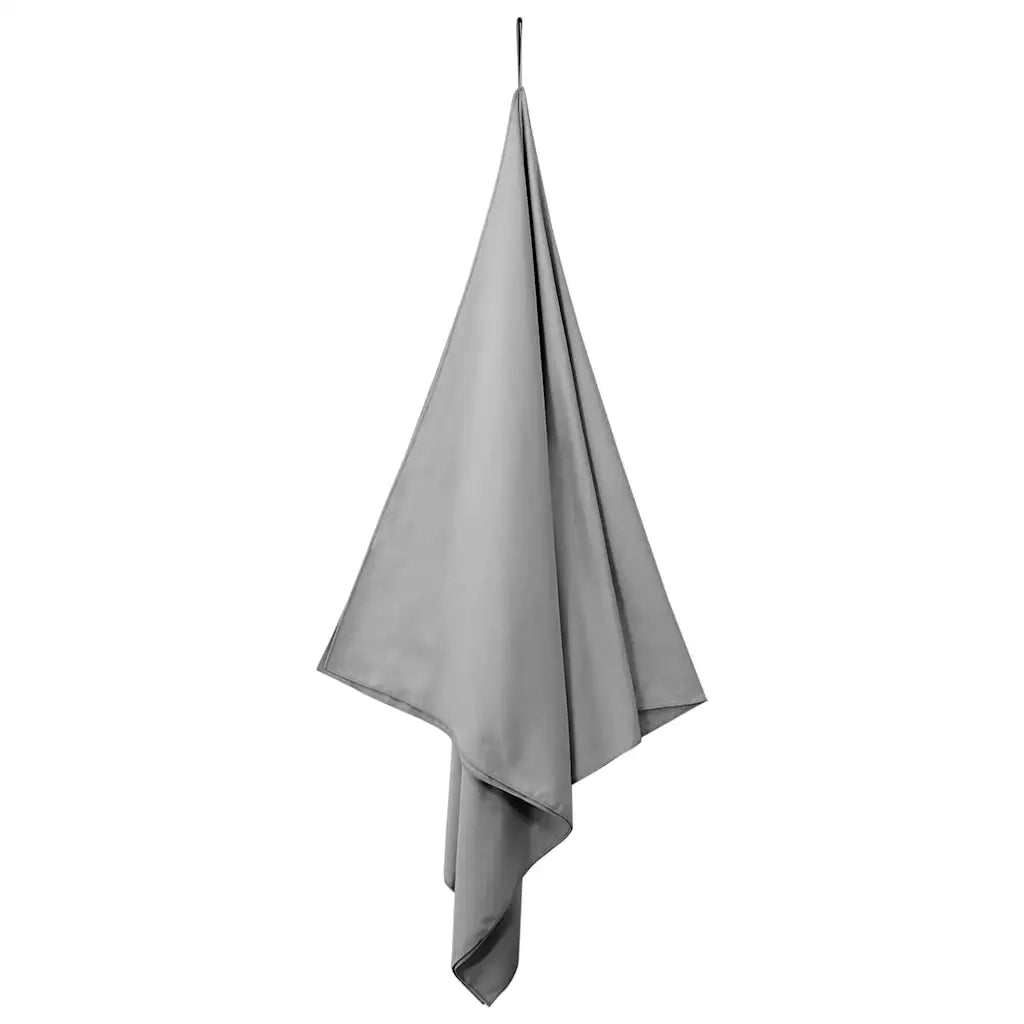 Asciugamani Sportivi 2 pcs Grigio scuro 200 x 100 cm 42011466