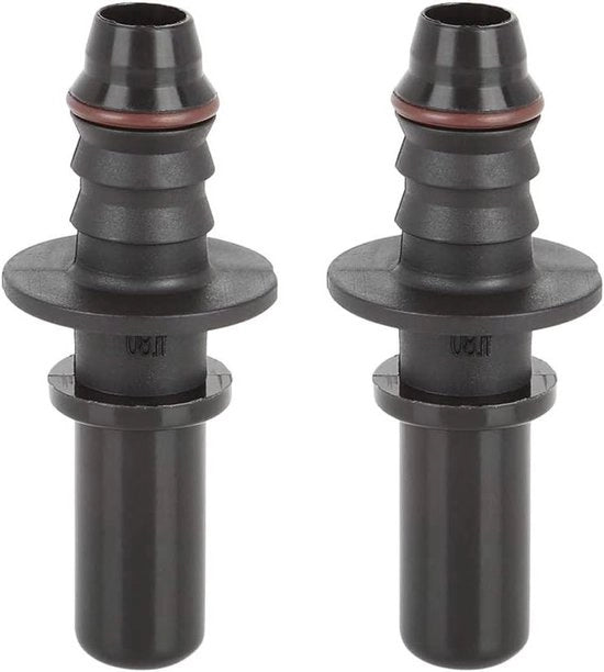 Autofiltro ad alta pressione - Tubo di raccordo per benzina - Con vite rapida 11,80 mm - Set da 2 pezzi