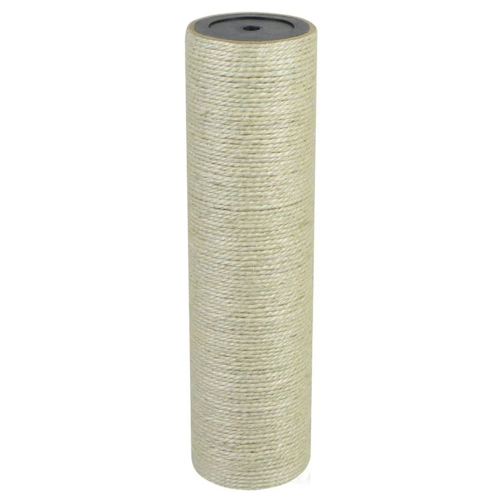 Tiragraffi albero per gatti cuccia per gatti peluche 8 x 30 cm 8 mm beige 3702033