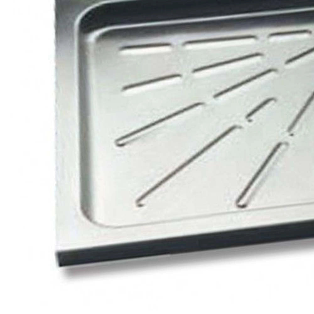 Piatto doccia inox 90x90