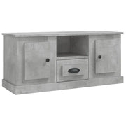 Mobile TV | Armadietto TV | Mobile Porta TV Grigio Cemento 100x35,5x45cm Legno Multistrato
