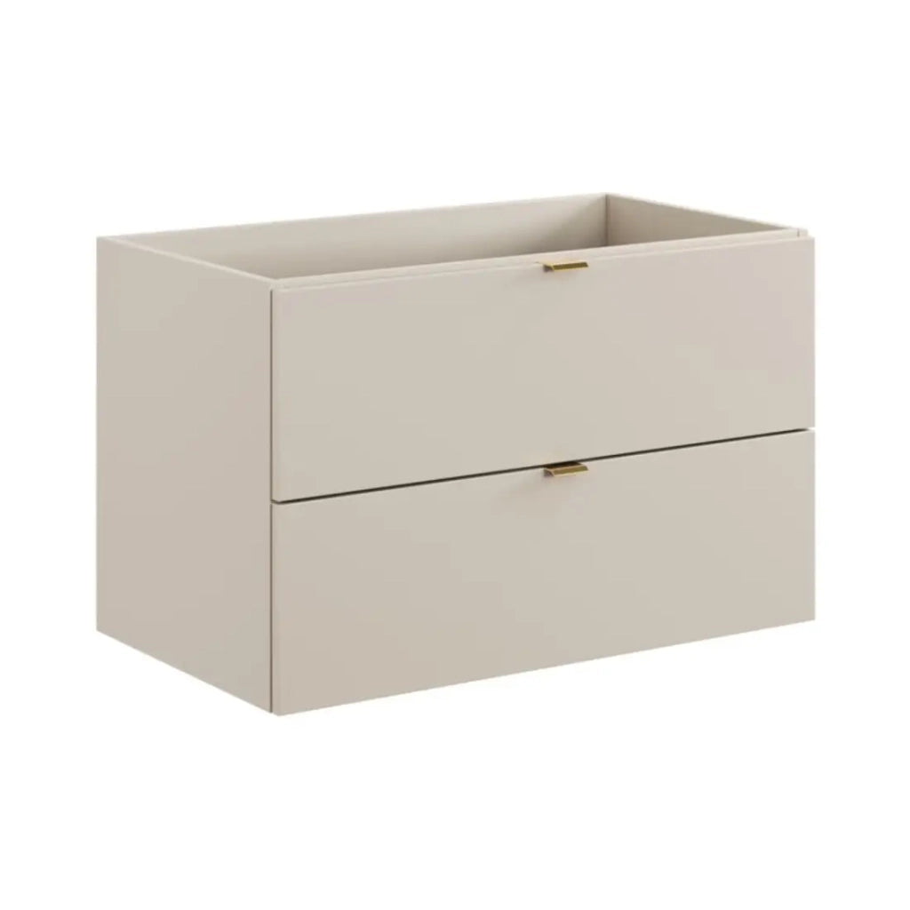 Set da bagno BELLA: mobile sotto lavabo 80cm + piano per lavabo