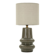 Lampada da tavolo Harmony in ceramica verde