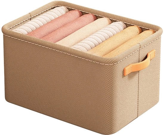 Set di tre armadi a tre cassetti (piccolo, medio e grande), adatto per l'archiviazione di abbigliamento, armadi, armadi pieghevoli, jeans, magliette e altri oggetti in cassetti.