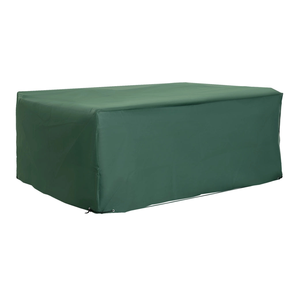 Copertura per Mobili da Giardino ¨C zephmum ¨C Verde Oxford 600D 210x140x80 cm